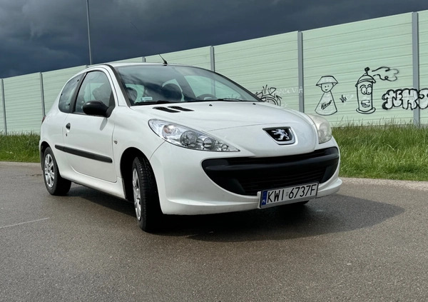 Peugeot 206 cena 10455 przebieg: 235000, rok produkcji 2011 z Wieliczka małe 92